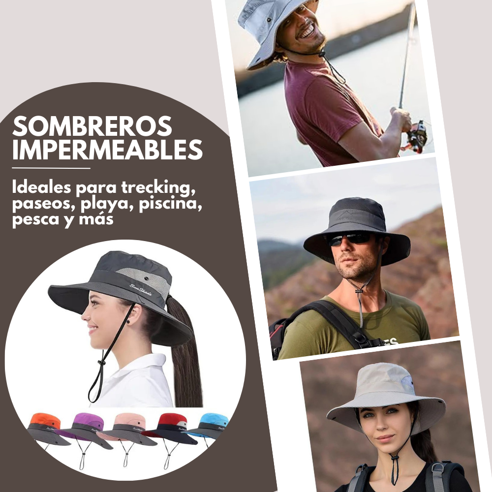 Sombreros Impermeables