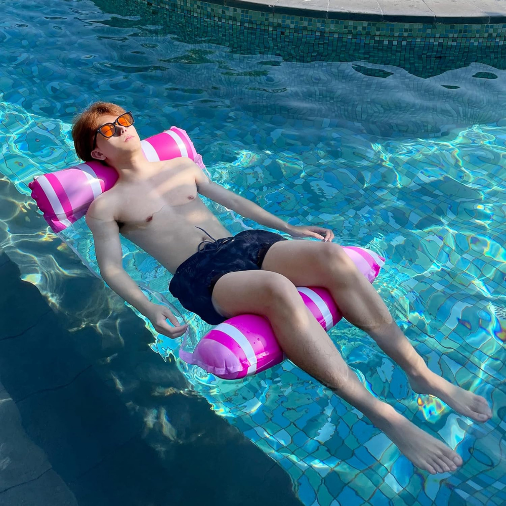 Hamaca inflable piscina