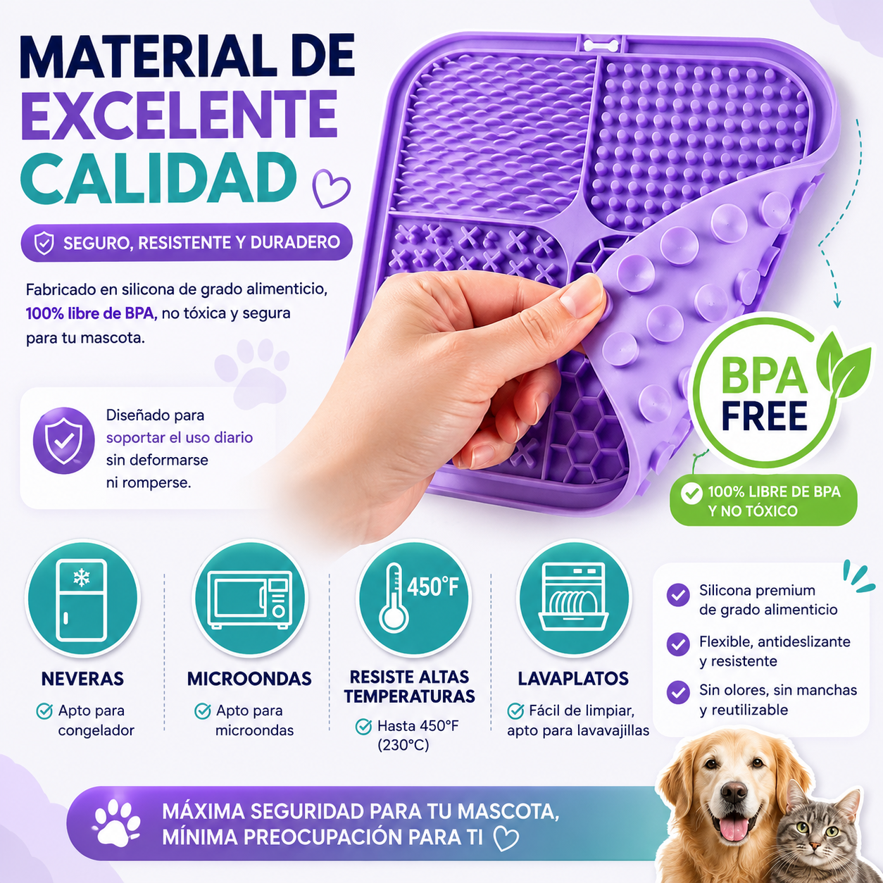 Lick Mats perros y gatos