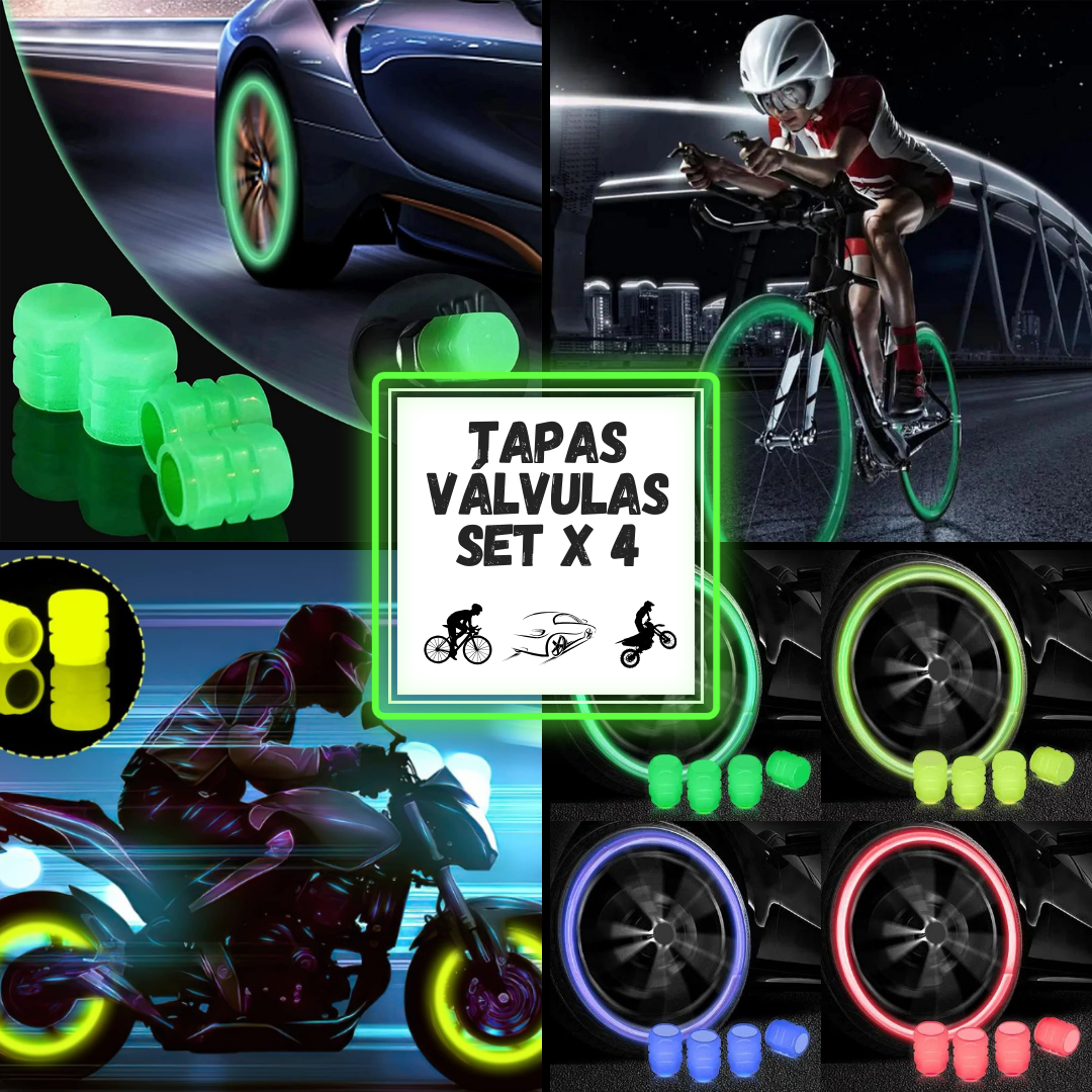 Tapa Válvula Set x 4