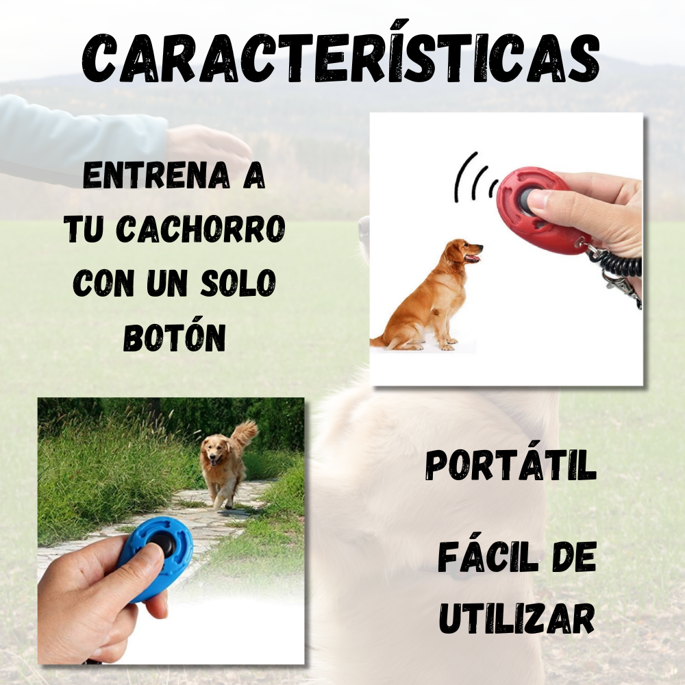Clicker de Entrenamiento para Mascotas