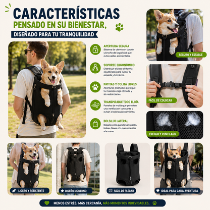 Mochila Canguro para Mascotas