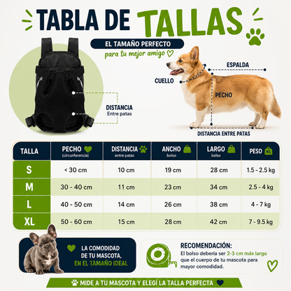 Mochila Canguro para Mascotas