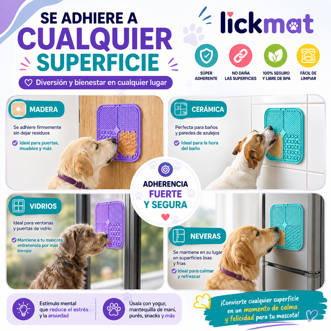 Lick Mats perros y gatos