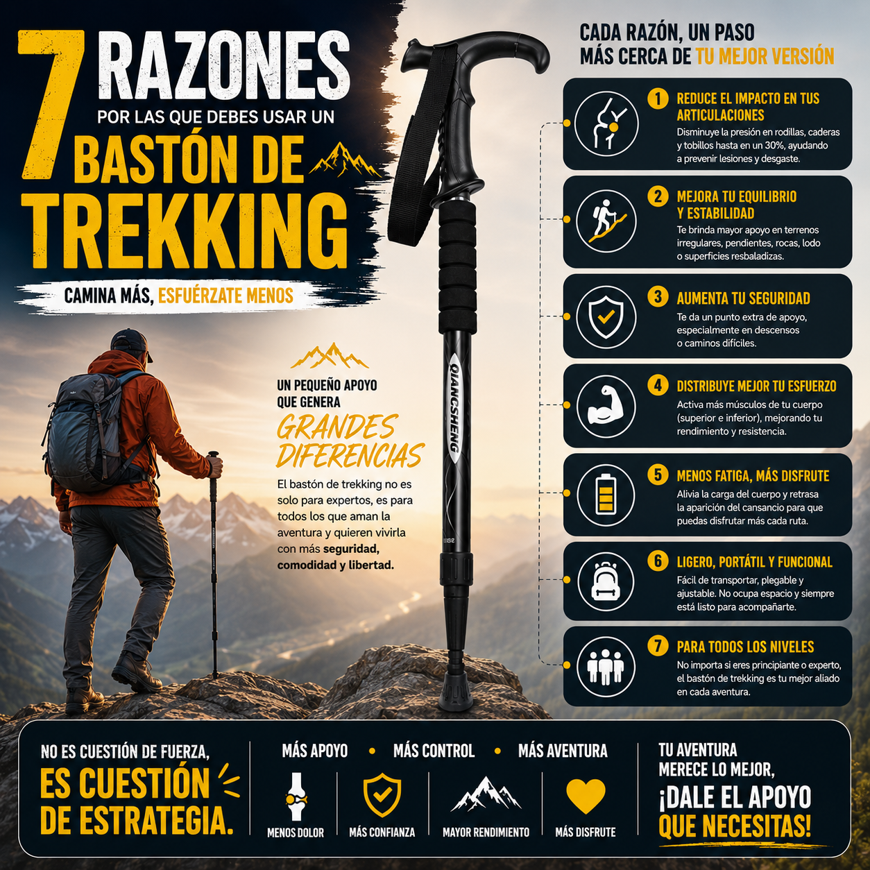 Bastones Trecking